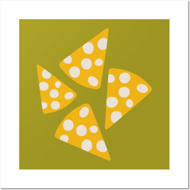 CHEESE PLEASE! Swiss Cheese Fun Gourmet Picnic Food - UnBlink Studio by Jackie Tahara Wall Art by UnBlink Studio by Jackie Tahara